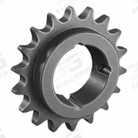 TSUBAKI Sprocket: For 60 Chain, 18 Teeth, 4.319 in Pitch Dia, 4.704 in Outside Dia, Steel (MPN 60BTL18). Key specifications — Brand: TSUBAKI; Required Bushing Series: 1610.