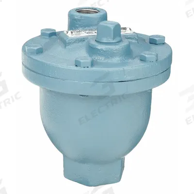 VAL-MATIC Air Release Valve: Clean Water, Cast Iron, 1/2 in Inlet Connection Size - Air Release Valves