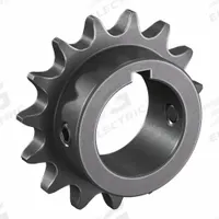 TSUBAKI Single Strand Sprocket: 40, For 1/2 in Chain Pitch, 1 1/4 in Bore Dia, 15 Teeth, Steel (MPN 40B15F-1 1/4). Key specifications — Brand: TSUBAKI.