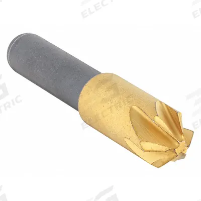 KEO Countersink: 60°, 6 Flute, 1 in Body Dia - Smooth-Finish Six-Flute Countersinks