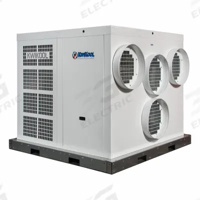 KWIKOOL High Static Portable Air Conditioner: 10,000 – 12,400 sq ft, 270,000 BtuH - High-Static Heavy-Duty Portable ACs for Cooling Only