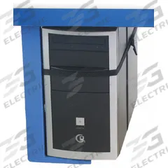 BENCHPRO CPU Holder: 17 in Overall Wd, 17 in Overall Dp, Steel, Blue. Key specifications — Material: Steel.
