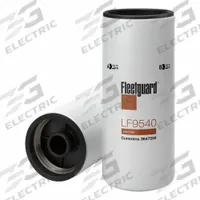 FLEETGUARD Automotive Oil Filter: 12 5/16 in Overall Ht, 14 7/8 in Overall Lg, 10 1/8 in Overall Wd (MPN LF9540). Key specifications — Brand: FLEETGUARD; Compatible Vehicle Make: Terex / Terex Advance; Media Material: Plastic.