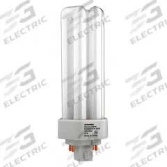LEDVANCE/ SYLVANIA Compact Fluorescent Bulb: 4-Pin (GX24q-4), T4, Fluorescent, 3000K, 42 W Watt (MPN CF42DT/E/IN/830/ECO). Key specifications — Brand: LEDVANCE/ SYLVANIA; Bulb Designation: CF42DT/E/IN/830/ECO; Dimmable: Yes; Color Temperature: 3000K.
