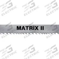 MORSE Band Saw Blade: Bi-Metal, Matrix II, Aluminum/Carbon Steel/Structural Steel, 7 ft 5-1/2 in (MPN 3934130894-WWG). Key specifications — attr1211722: 7 ft 5-1/2 in; attr1099499: 10/14.