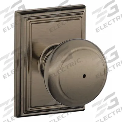 SCHLAGE RESIDENTIAL Door Lockset: Privacy Knob Locksets