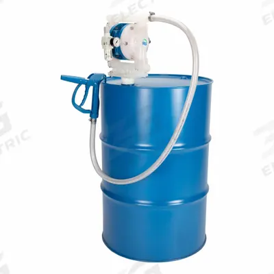 FINISH THOMPSON Air Drum Pump: 1:1, 19 gpm Max. Flow Rate, 5,000 cps Max. Viscosity - General Purpose Diaphragm Drum Pumps