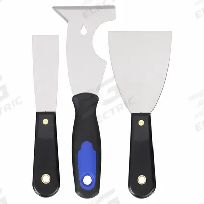 WESTWARD Putty Knife/Painters Tool Set: 3 Pieces, Bld. Mat. Carbon Steel - Painter's-Multi Tools, Spreader & Scraper Sets