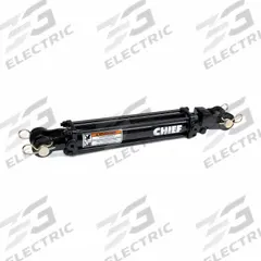 CHIEF Hydraulic Cylinder: 4 in Bore Dia., 36 in Stroke Lg, #8 SAE Port Size, 2 in Rod Dia. (MPN 211412). Key specifications — attr98892: CHIEF; attr95592: Double Acting; attr1382128: #8 SAE.