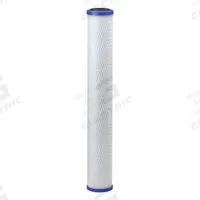 PENTAIR/EVERPURE Water Filter Cartridge: 5 micron, 3.3 gpm, 12,000 gal, 20 in Overall Ht (MPN EV910825-75). Key specifications — Filter Media: Carbon; Brand: PENTAIR/EVERPURE.