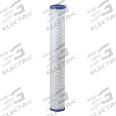 PENTAIR/EVERPURE Water Filter Cartridge: 5 micron, 3.3 gpm, 12,000 gal, 20 in Overall Ht (MPN EV910825-75). Key specifications — Filter Media: Carbon; Brand: PENTAIR/EVERPURE.