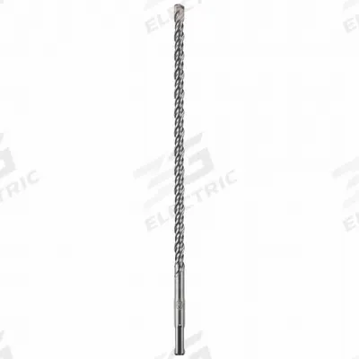 BOSCH Rotary Hammer Drill: 3/8 in Drill Bit Size, 10 in Max Drilling Dp, 12 in Overall Lg - SDS-Plus Concrete & Masonry Drill Bits