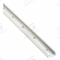 Linear Guide Rail: 18, 24 in Overall Lg, 1.921 in Overall Wd, 0.76 in Overall Ht, Aluminum Alloy (MPN RR18-024.000). Key specifications — Brand: PBC LINEAR; Size: 18; Nominal Rail Size: 18.
