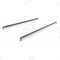 TENNSCO Shelf: 48 in x 24 in, 500 lb Load Capacity, Gray, Shelf, 2 PK (MPN ZAES-48). Key specifications — Includes: Beams; Shelf Configuration: Single Straight; Color: Gray; Frame Material: Steel; Brand: TENNSCO; Frame Finish: Zinc Plated; Product Type: Shelf.