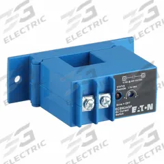 EATON Adjustable Current Sensing Relay: Surface Mounted, 150 A Current Rating, Screw (MPN ECSNOASP). Key specifications — Adjustment Method: Switch; Electrical Connection: Screw Terminal; Monitored Parameters: Undercurrent; Mounting Style: Surface; Status Indicator: LED Indicator; Trip Point: 1.75 to 150 A; Trip Point Type: Adjustable; Brand: EATON.