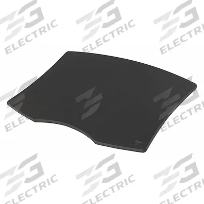 VOLLRATH Cutting Board: 21 5/16 in Overall Lg, 21 5/16 in Overall Wd, Black, Resin - Cutting Boards