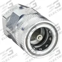SNAP-TITE Hydraulic Quick Connect Hose Coupling: 1/2 in Coupling Size, Steel, 53 lpm Max. Flow Rate (MPN VPHC8-8FV). Key specifications — Seal Material: Fluorocarbon; Brand: SNAP-TITE; Body Material: Steel; Thread Size: 1/2"-14.