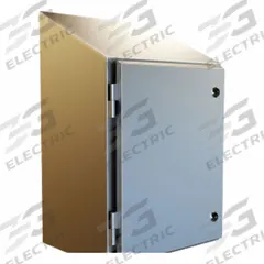 HAMMOND Sloped Top Enclosure: 304 Stainless Steel, 65 in x 36 in x 12 in, NEMA 12/13/3R/4/4X, Hinged (MPN HWST603612SS). Key specifications — Brand: HAMMOND; Closure Method: 1/4-Turn Latch; Enclosure Material: 304 Stainless Steel; Knockouts: Not Included.
