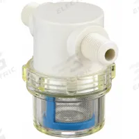 RON-VIK Inline Strainer: Nylon, 1/4 in, NPT, Mesh, 0.0117 in Screen Size, 100 psi Max. Op Pressure (MPN 7221290). Key specifications — Screen Material: 304 Stainless Steel; Bowl Color: Clear; Material: Nylon; Brand: RON-VIK; Seal Material: EPDM; Color: White.