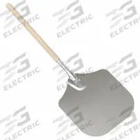 AMERICAN METALCRAFT Pizza Peel: Aluminum Blade, 12 in Blade Wd, 35 1/2 in Overall Lg, Wood Handle (MPN 3512). Key specifications — Brand: AMERICAN METALCRAFT; Product Type: Pizza Peel; Blade Material: Aluminum; Handle Material: Wood; Perforated: Solid; NSF Certified: Yes.