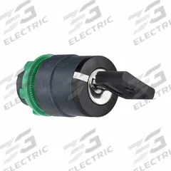 SCHNEIDER ELECTRIC Keyed Selector Switch: 2 Position, 22 mm Panel Mounting Size, Series XB5 (MPN ZB5AG412). Key specifications — Manufacturer Part Number: ZB5AG412; Brand: SCHNEIDER; Switch Action: Maintained/Maintained; Key Removal Position: Any Position.