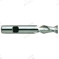 YG-1 Square End Mill: High Speed Steel, TiCN Coated, 2 Flute, 3/8" Mill Dia, 3/4" LOC, 2-1/2" OAL (MPN 17055HC)