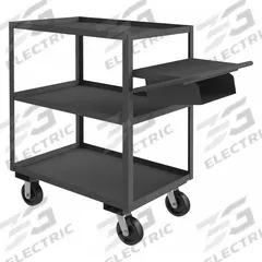 APPROVED VENDOR Utility Cart: 3,600 lb, 3 Shelves, 79 in L x 31 in W x 44 in H Overall Dim, Flat (MPN OPCPFS-306048-3-6PH-95). Key specifications — Caster Wheel/Tread Material: Phenolic; Brand: APPROVED VENDOR; Caster/Wheel Configuration: (2) Swivel.