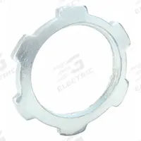 LockNut for Threaded RMC/IMC: 3/4 in Trade Size, Steel, Zinc Plated, IMC/RMC (MPN 1193). Key specifications — For Conduit Type: RMC; Brand: RACO.