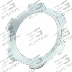 LockNut for Threaded RMC/IMC: 3/4 in Trade Size, Steel, Zinc Plated, IMC/RMC (MPN 1193). Key specifications — For Conduit Type: RMC; Brand: RACO.