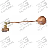 APPROVED VENDOR Float Valve Assembly: For Water Media, Straight Valve Body, Cylindrical, Bronze, NPT (MPN GHF125). Key specifications — Mounting: Horizontal Piping; Arm Adjustability: Adjustable; Connection Gender - Side 1: Female; Connection Gender - Side 2: Female; Brand: APPROVED VENDOR; Connection Type - Side 1: NPT; Connection Type - Side 2: NPT; Flow Rate: 100 gpm @ 60 psi.