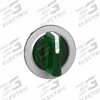 SCHNEIDER ELECTRIC Short-Handled Selector Switch: 30 mm Panel Mount Size, 3 Positions, Series XB4 (MPN ZB4FK1333). Key specifications — Action: Maintained/Maintained/Maintained; Cam: No Cam Included; Brand: SCHNEIDER; Switch Bezel Material Type: Metallic.