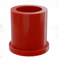 BUNTING BEARINGS Flanged Sleeve Bearing: PTFE, 5/8 in Bore, 7/8 in OD, 1 in Overall Lg, Red (MPN BJ4F101408). Key specifications — Brand: BUNTING BEARINGS; Color: Red.