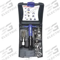 APPROVED VENDOR Thread Repair Kit: Tanged Tang Style, Free-Running, 1/2"-14 Thread Size, Plain (MPN 3552-1/2K). Key specifications — Material Grade/Class: 18-8; Thread Direction: Right Hand; Insert Types Included: Helical Inserts; STI Tap Size: 1/2"-14; Compatible Material: Metal; System of Measurement: Inch; Brand: APPROVED VENDOR; Thread Type: NPT.