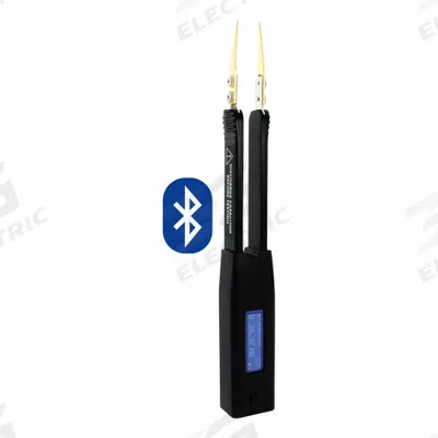 EXCELTA Meter: 0.5 pF to 4,999 uF, 0.05 ohm to 9.9 megaohm, 0.5 uH to 999 mH - Tweezer-Style LCR Meters