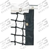 CHAMPION SPORTS Tennis Net: 42 ft Overall Wd, 6 mm Cable Dia (MPN T200). Key specifications — attr990967: Heavy Duty 3.6 mm Double Braided Polyethylene Netting; attr991582: CHAMPION SPORTS; attr990977: Tennis Net.