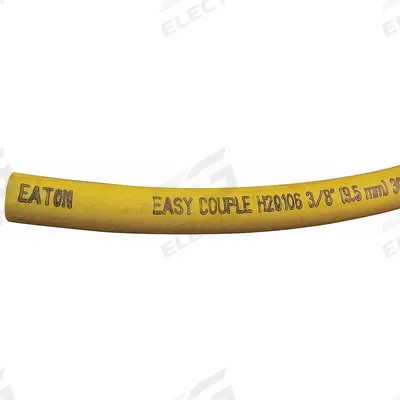 BOSTON Easy Couple Hose: 1/2 in Hose Inside Dia., Yellow - Nitrile Bulk Air Hoses with Vinyl Nitrile Cover