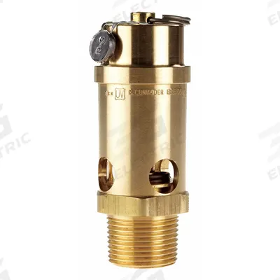 CONRADER Safety Valve: Soft Seat, 1 in (M)NPT Inlet (In.), 5/8 in (F)NPT Outlet (In.) - Soft Seat Pneumatic Safety Valves