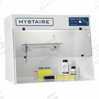 MYSTAIRE Workstation: CleanPrep, 36 in Overall Wd, 29 1/2 in Overall Ht, 24 in Overall Dp, White (MPN MY-DB36). Key specifications — Assembly: Fully Assembled; Brand: MYSTAIRE; Base/Stand Included: Yes; Blower Included: Yes; Work Surface Included: Yes.