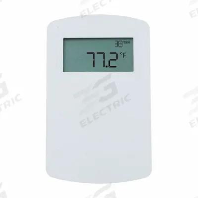 Dwyer Humidity/Temperature Sensor: 4 to 20 mA, Solid State Band Gap, Screw Terminals - Indoor Wall-Mount Transmitters