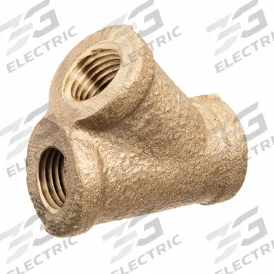 APPROVED VENDOR Metal Pipe Wye: Wye, 2 in x 2 in x 2 in, Class 125, C89833 Brass - Threaded Low-Pressure Pipe Fittings for Potable Water