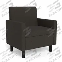 SAFCO PRODUCTS Both Arms Modular Seating: Dark Gray, 36 in Overall Wd, 24 in Overall Dp (MPN MISSABDT16). Key specifications — Brand: SAFCO PRODUCTS.