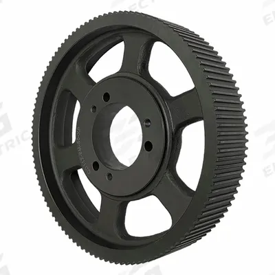 APPROVED VENDOR Timing Belt Pulley: Curvilinear, Bushed, For HTD Timing Belt Section - HTD Section QD Bushed Timing Pulleys