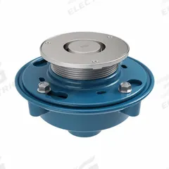 ZURN Floor Drain: Round, Cast Iron, 8 3/8 in Overall Dia, 6 in Overall Ht, 2 in Nominal Pipe Size (MPN ZS415-2NH-5LR). Key specifications — Brand: ZURN; Connection Type: No Hub.