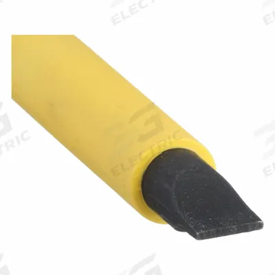 WESTWARD Insulated Slotted Screwdriver: 1/4 in Tip Size, Long Lg, 10 1/2 in Overall Lg - Insulated Slotted Screwdrivers