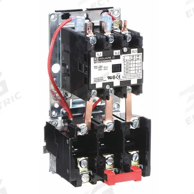 SQUARE D Definite Purpose Magnetic Motor Starter: Non-Reversing, 3 Poles - Non-Reversing Starters with Thermal Overloads