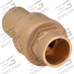 MILWAUKEE VALVE Low Lead Spring Check Valve: Swing, Inline Valve Body, 3/4 in Pipe Size, Bronze (MPN UP1548T 3/4). Key specifications — Brand: MILWAUKEE VALVE.