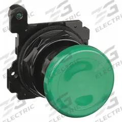 EATON Mushroom Head Push Button: 30 mm, Non-Metallic, Momentary (MPN E34LB3). Key specifications — Action: Momentary; Brand: EATON; Series: E34; Push Button Material Type: Non-Metallic.