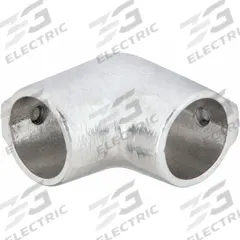 Structural Pipe Fitting: Elbow, Elbow, 1 1/2 in For Pipe Size, For 1 7/8 in Actual Pipe Outer Dia (MPN 3-8). Key specifications — Manufacturer Part Number: 3-8; Brand: HOLLAENDER; Finish: Mill; Material: Aluminum; Product Type: Elbow.