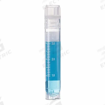 APPROVED VENDOR Cryogenic Vial: Cryogenic, Polypropylene, 4 mL, 12.2 mm Body Dia, Sterile - Plastic Cryogenic Vials