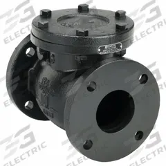 MILWAUKEE VALVE Swing Check Valve: Swing, Inline Valve Body, 5 in Pipe Size, Flange x Flange, Std (MPN 2974-M 5). Key specifications — Brand: MILWAUKEE VALVE.